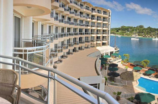 Vanuatu - Port Vila - Grand Hotel and Casino - Balcon