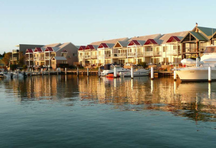 Australie - Metung - The Moorings at Metung - Vue de Bancroft Bay