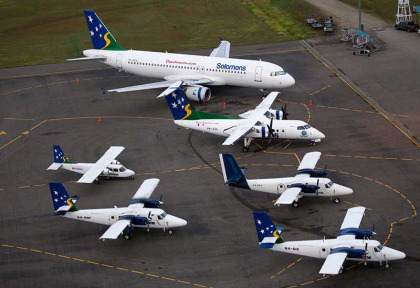 Flysolomons - La flotte