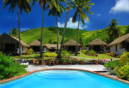 Iles Cook - Aitutaki - Tamanu Beach