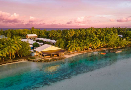 Iles Cook - Aitutaki - Aitutaki Village