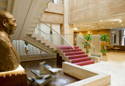 Japon - Tokyo - Atrium de l'hôtel © The Shiba Park Hotel