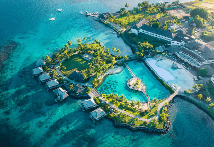 Polynésie française - InterContinental Tahiti Resort & Spa © Johan Drone Adventure