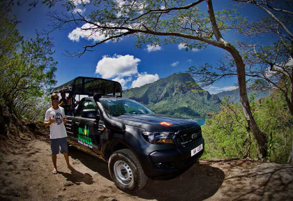 Polynésie française - Moorea - Combo Safari 4x4 et Cascade