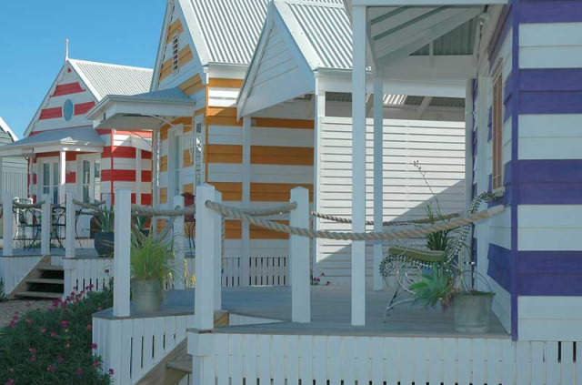 Australie - Middleton - Beach Huts Middleton -