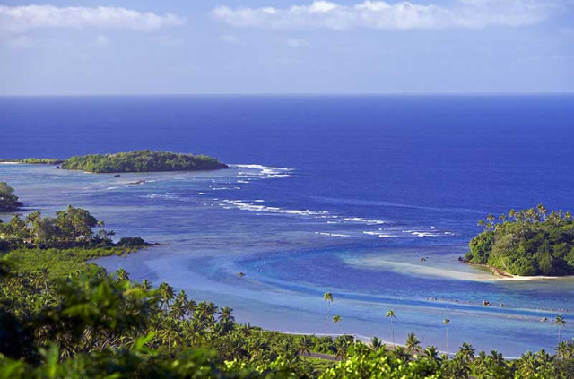 Fidji - Vanua Levu - Koro Sun Resort - Vue aérienne