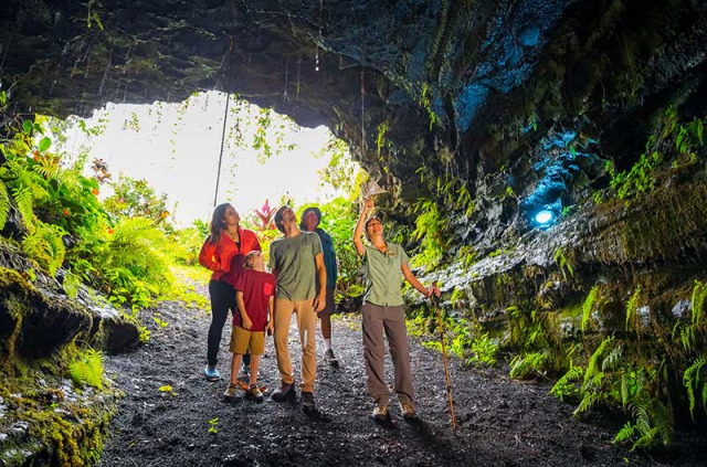 Hawaii - Big Island - Cratères et lava tubes