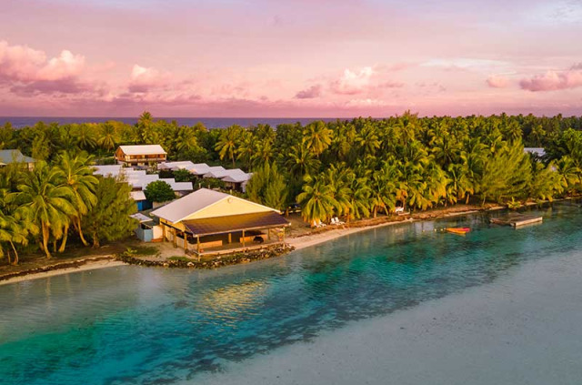 Iles Cook - Aitutaki - Aitutaki Village