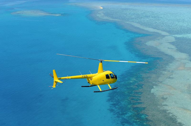 Nouvelle-Calédonie - Hélicoptère © Helisud - Patrice Morin