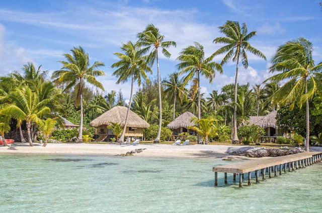 Polynésie française - Bora Bora - Pension Alice et Raphaël © M. Brightwell