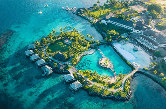 Polynésie française - InterContinental Tahiti Resort & Spa © Johan Drone Adventure